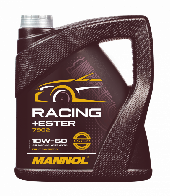 RACING+ESTER 10W60 BI-SINTÉTICO API SN ACEA A3-B4