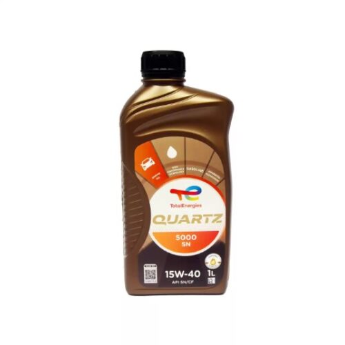 ACEITE 15W40 1LT TOTAL QUARTZ 5000 API SN CF TOTAL CHILE UE:12