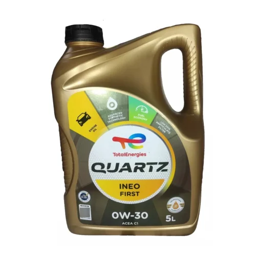 ACEITE 0W30 5LT QUARTZ INEO FIRST ACEA C1 TOTAL (EMIRATOS ARABES) UE:3