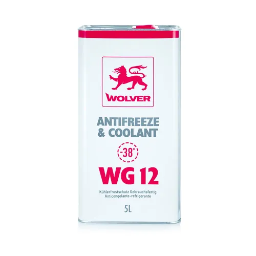 REFRIGERANTE 5LT 50/50 LISTO PARA USAR ROJO WG12 WOLVER UE:4