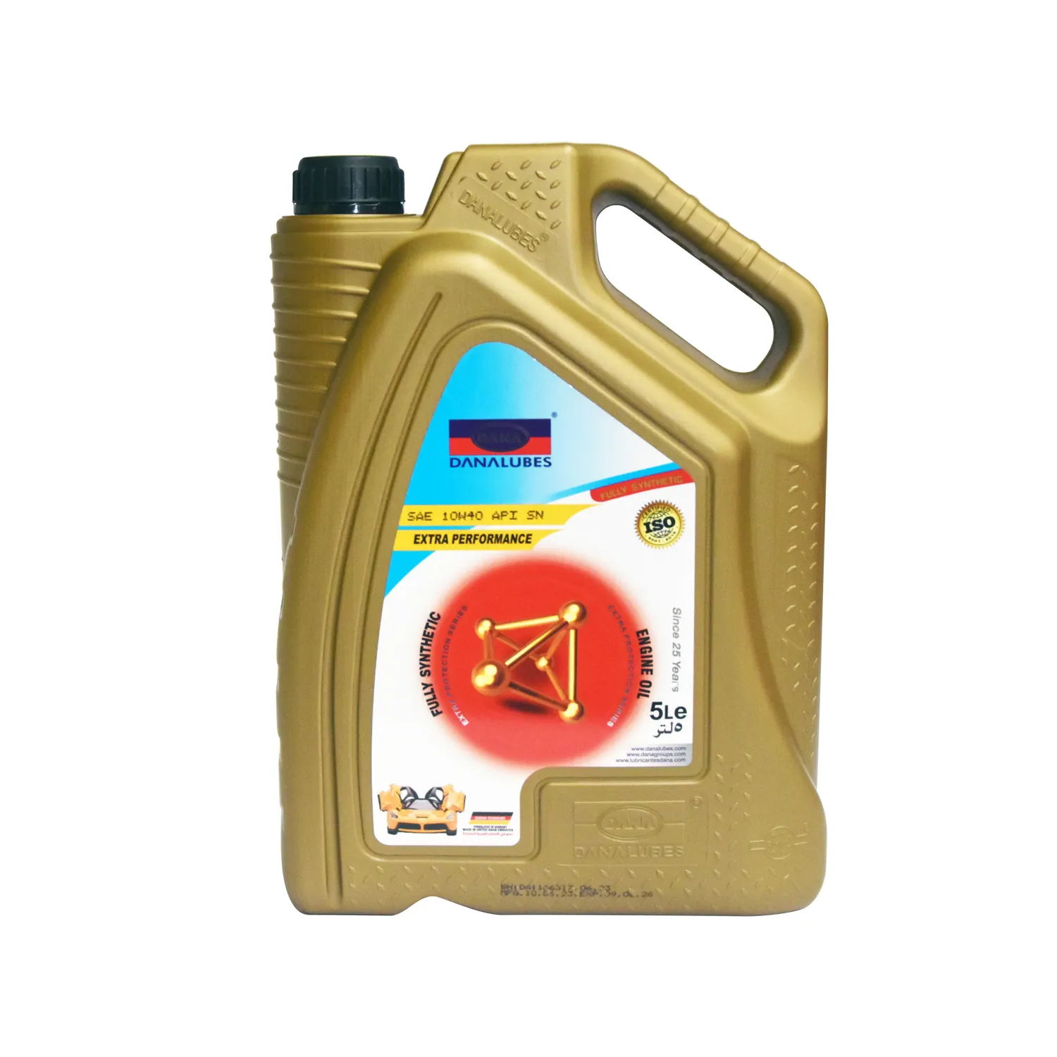 ACEITE 10W40 5LT SEMI SINTETICO API SN DANA UE:6