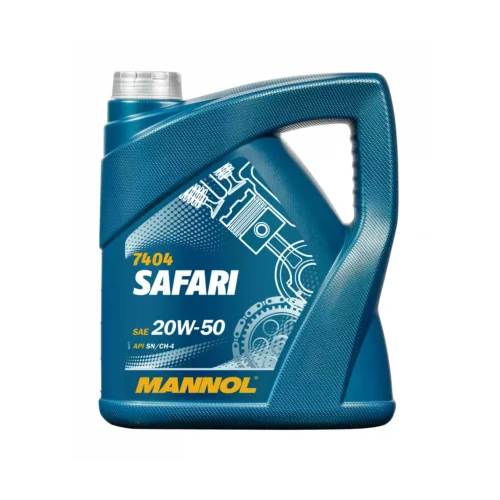 ACEITE 20W50 4LT SAFARI MN7404-4 API SN CH4 MANNOL UE:4