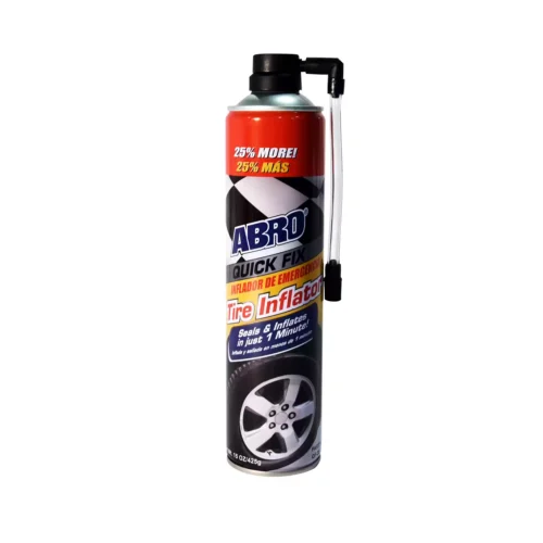 INFLADOR DE NEUMATICOS EMERGENCIA 425GR ABRO UE:12