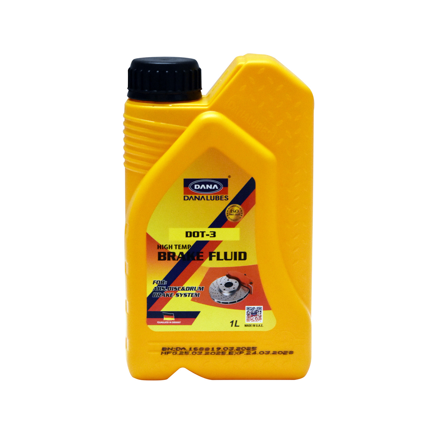 LIQUIDO FRENOS 1LT DOT3 DANA UE:24