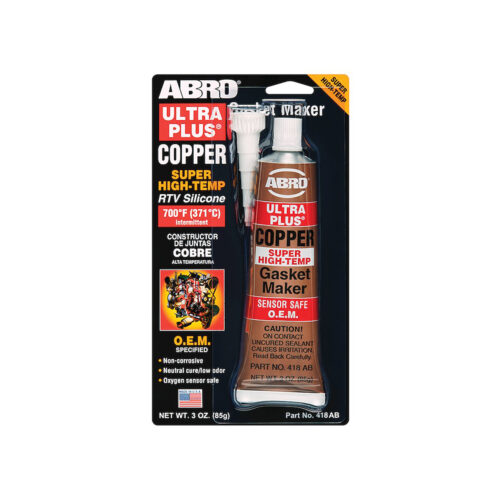 ABRO SILICONA COBRE ALTA TEMPERATURA 85GR UE:12